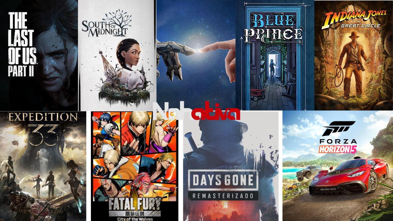 Os Principais Jogos Lançados em Abril de 2025