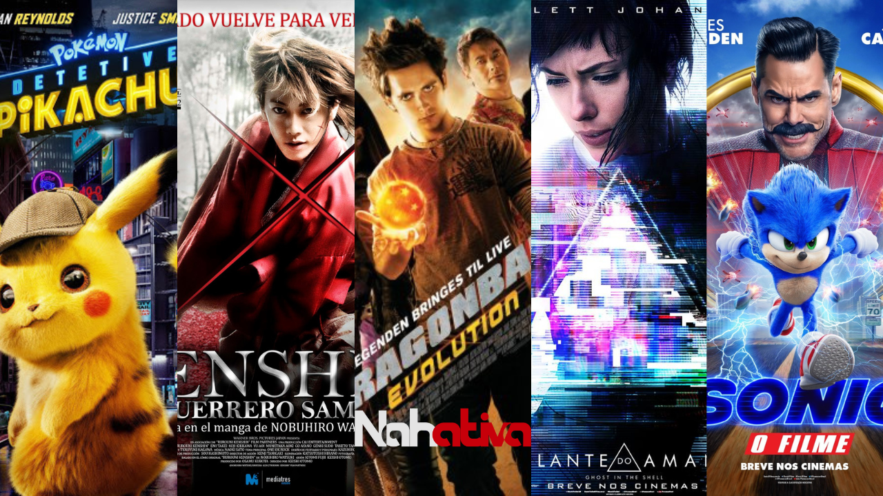 Filmes Baseados em Jogos e Animes: Um Olhar sobre o Passado
