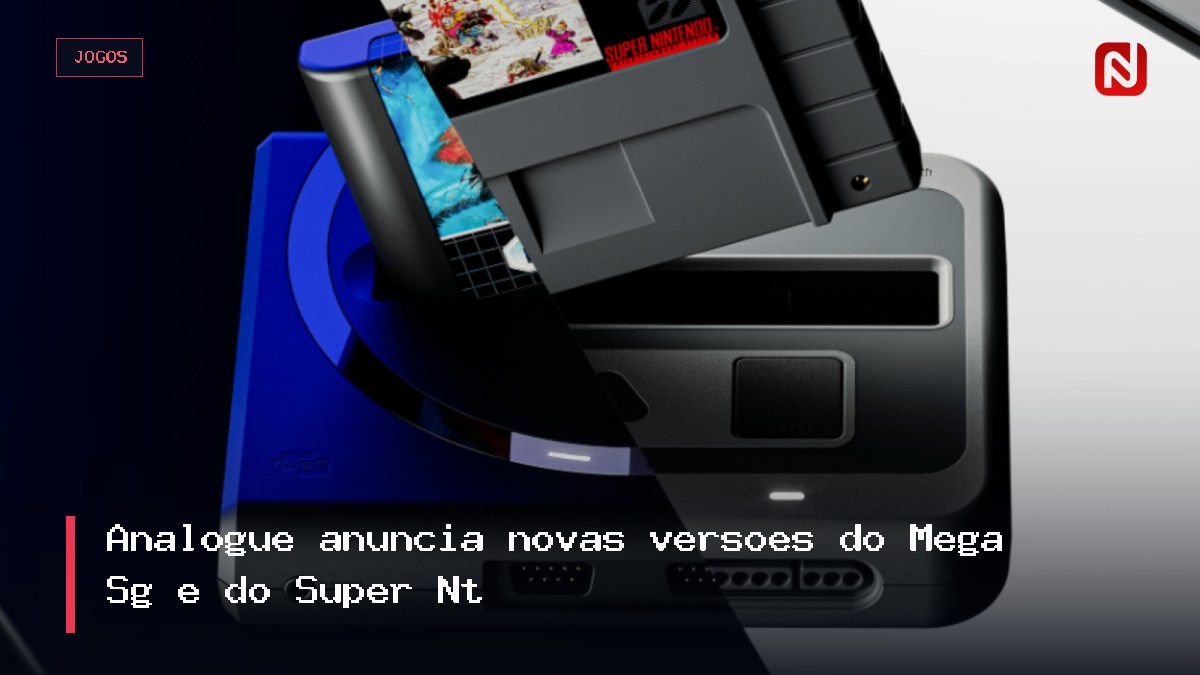 Analogue anuncia novas versões do Mega Sg e do Super Nt