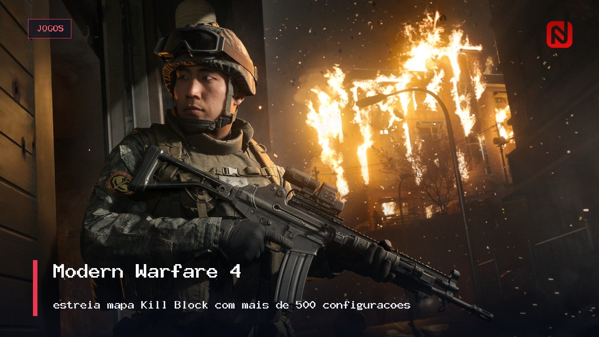 Modern Warfare 4 estreia mapa Kill Block com mais de 500 configurações